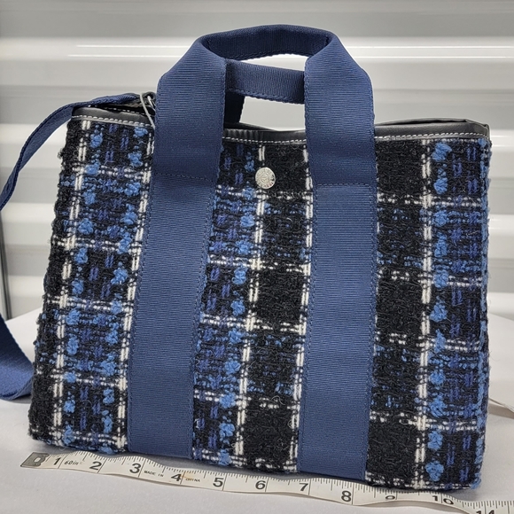 Blue and Black Women's Bag - Picture 3 of 4